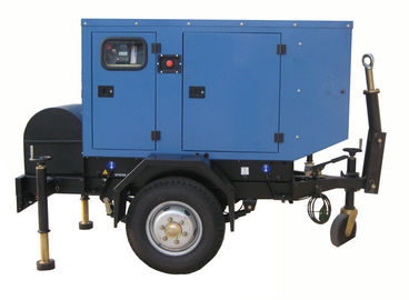 De militaire van de Diesel van de Vrachtwagenaanhangwagen 100kva Genset krachtcentrale Generator cummins motor 6bt5.9