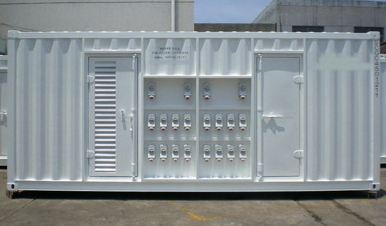 500kVA Marine Grade Containerized Diesel Generator 40 Receptacles Power Pack voor Reefer Containers