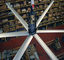 7m diameter24foot Grote Industriële Plafondventilator, Ventilator van de het Plafonduitlaat van de Luchthaven de Koel