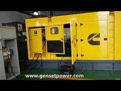 Elektrische stroom geluiddicht 1000 kVA stille Cummins dieselmotor generator