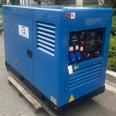 Zware lasmachine Big Blue 600 Air Pak diesel lasmachine 600Amp voor stok, mig las