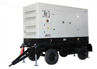 Diesel van Genset van de Mobile 30kva60kva Aanhangwagen Generator Dubbele As 4 Wielen towable weerbestendig