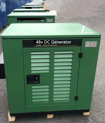 Auto start batterij opladen water gekoeld 7.5kva stroomgenerator 10kw dc generator 48v
