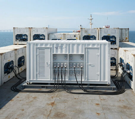 STAR COOL Diesel Aggregaat Thermo King 500kw Power Pack Dieselmotor Aggregaat voor Maritieme Reefer Container Stopcontacten Stekkers