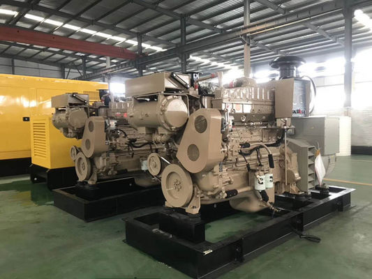 Cummins KTA19-DM Motor 300kw Marine Diesel Generator Set