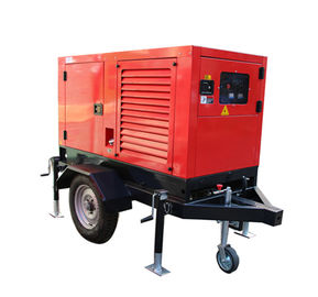 Diesel van de het Booglassenmachine van 350A 400A 500Amp gelijkstroom Lasser Generator Enclosed Type Vier Wielen